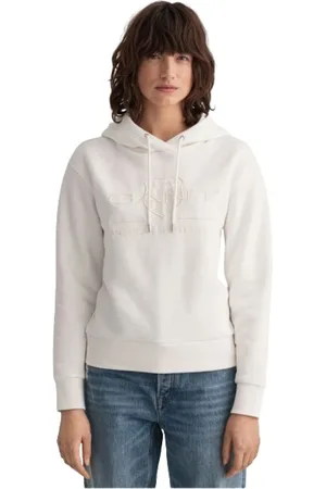 GANT Mujer, Sudaderas, Blanco, Talla: S