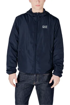 EA7 Hombre, Chaquetas, Azul, Talla: 2XL