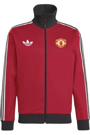 adidas Hombre, Sudaderas, Rojo, Talla: S