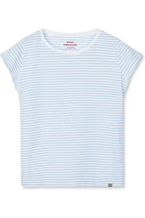 Mads Norgaard Mujer, Camisetas, Azul, Talla: S