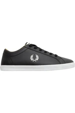 Fred Perry Hombre, Zapatos, Negro, Talla: 41 EU