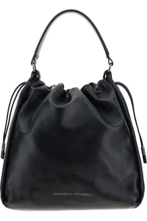 Brunello Cucinelli Mujer, Bolsos, Negro, Talla: ONE Size