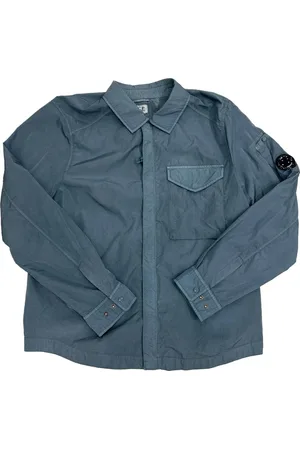 C.P. Company Hombre, Camisas, Azul, Talla: L