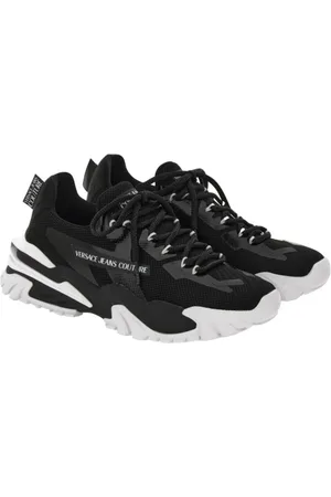 VERSACE Hombre, Zapatos, Negro, Talla: 41 EU