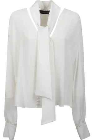 FEDERICA TOSI Mujer, Blusas y Camisas, Blanco, Talla: L