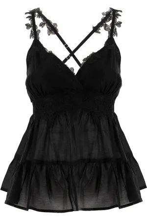 ERMANNO SCERVINO Mujer, Camisetas, Negro, Talla: S