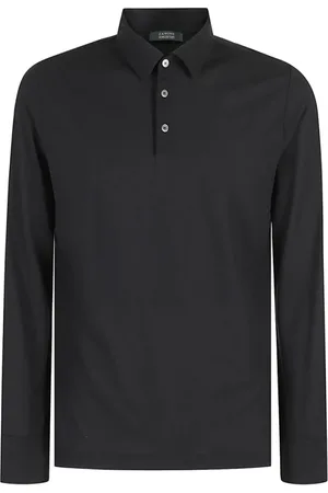 ZANONE Hombre, Camisetas, Negro, Talla: 2XL