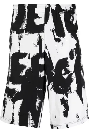 Alexander McQueen Hombre, Pantalones cortos, Negro, Talla: S