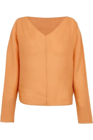 Cortana Mujer, Blusas y Camisas, Naranja, Talla: M