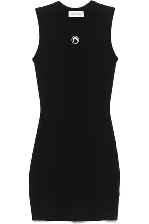Marine Serre Mujer, Vestidos, Negro, Talla: L