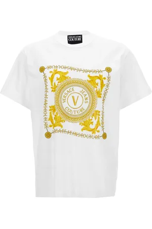 VERSACE Hombre, Camisetas, Blanco, Talla: L