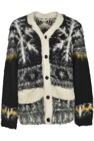 SACAI Hombre, Jerseys, Negro, Talla: M