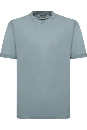 CANALI Hombre, Camisetas, Azul, Talla: L