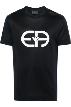Emporio Armani Hombre, Camisetas, Azul, Talla: S