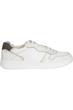 Geox Hombre, Zapatos, Blanco, Talla: 45 EU