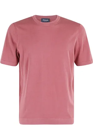 DRUMOHR Hombre, Camisetas, Rosa, Talla: M