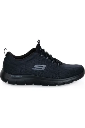 Skechers Hombre, Zapatos, Negro, Talla: 41 EU