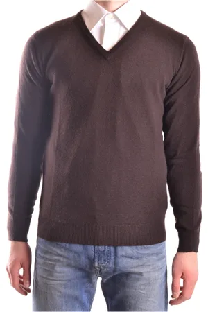 KANGRA CASHMERE Hombre, Jerseys, Marrón, Talla: L