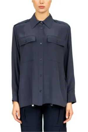 LIVIANA CONTI Mujer, Blusas y Camisas, Azul, Talla: XL