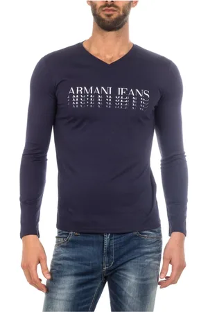 Emporio Armani Hombre, Camisetas, Azul, Talla: S