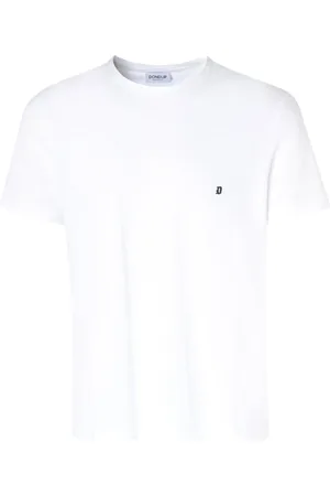 Dondup Hombre, Camisetas, Blanco, Talla: L