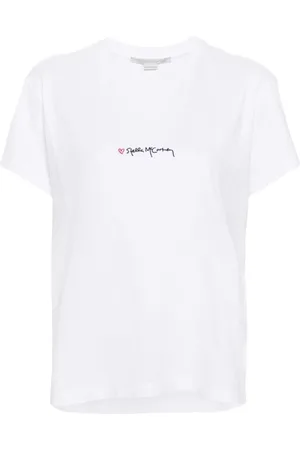 Stella McCartney Mujer, Camisetas, Blanco, Talla: S