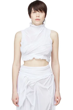 DI PETSA Mujer, Camisetas, Blanco, Talla: S