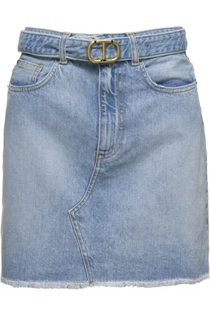 Twin-Set Mujer, Faldas, Azul, Talla: S