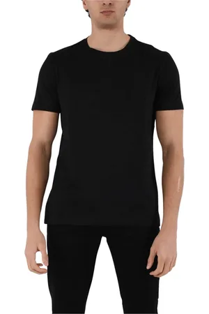 Dondup Hombre, Camisetas, Negro, Talla: XL