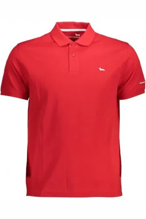 HARMONT&BLAINE Hombre, Camisetas, Rojo, Talla: 3XL