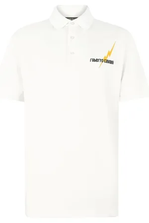 Roberto Cavalli Hombre, Camisetas, Blanco, Talla: L