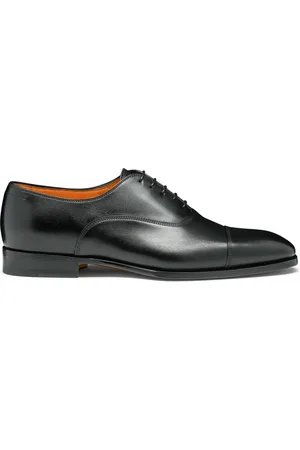 santoni Hombre, Zapatos, Negro, Talla: 41 EU