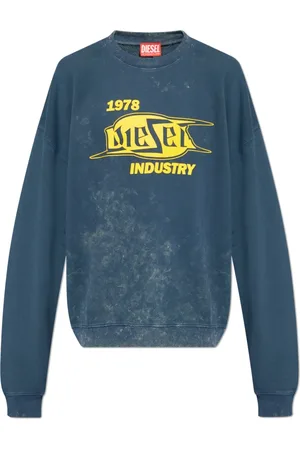 Diesel Hombre, Sudaderas, Azul, Talla: XS