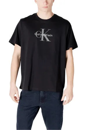 Calvin Klein Hombre, Camisetas, Negro, Talla: 2XL