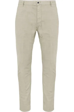 Bomboogie Hombre, Pantalones, Blanco, Talla: W34