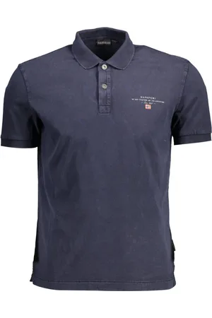 Napapijri Hombre, Camisetas, Azul, Talla: 3XL