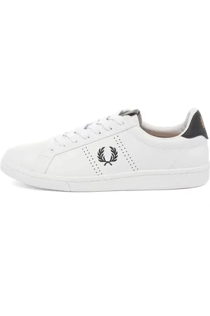 Fred Perry Hombre, Zapatos, Blanco, Talla: 41 EU