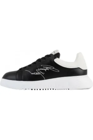 Emporio Armani Hombre, Zapatos, Negro, Talla: 41 EU