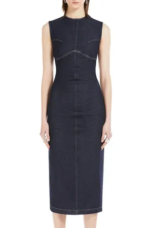Sportmax Mujer, Vestidos, Azul, Talla: M