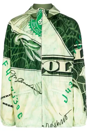 Moschino Hombre, Chaquetas, Verde, Talla: L