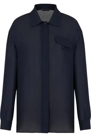 Emporio Armani Mujer, Blusas y Camisas, Azul, Talla: L