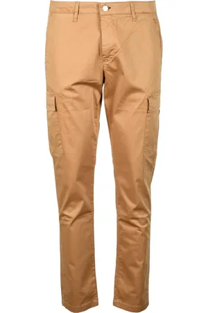 D.A. Daniele Alessandrini Hombre, Pantalones, Marrón, Talla: W34