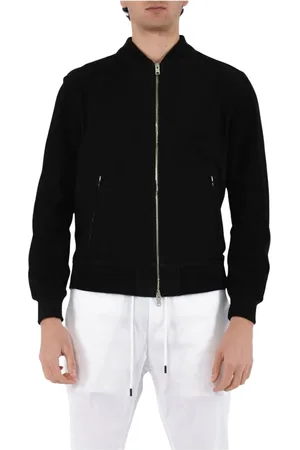DFOUR Hombre, Chaquetas, Negro, Talla: L