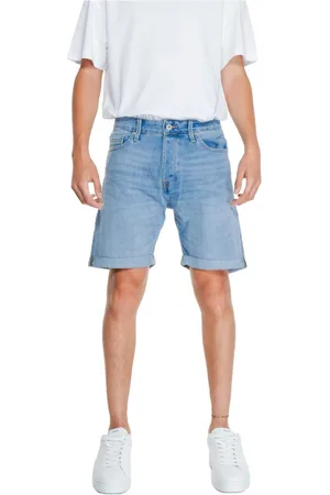 JACK & JONES Hombre, Pantalones cortos, Azul, Talla: XS