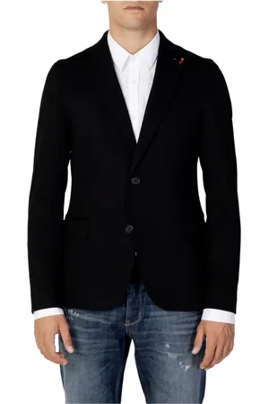 MULISH Hombre, Chaquetas, Negro, Talla: L