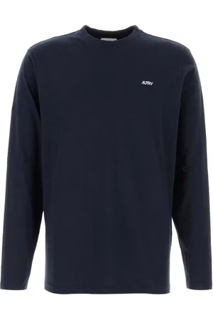 Autry Hombre, Camisetas, Azul, Talla: L