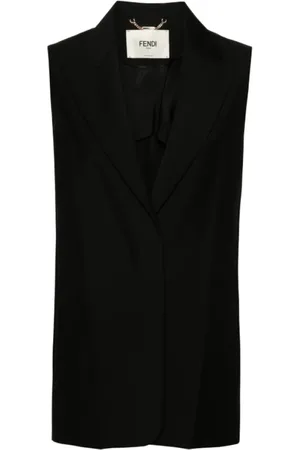 Fendi Mujer, Chaquetas, Negro, Talla: S