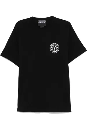 VERSACE Hombre, Camisetas, Negro, Talla: M