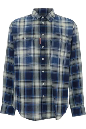 Dsquared2 Hombre, Camisas, Azul, Talla: M
