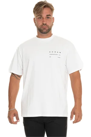 Hogan Hombre, Camisetas, Blanco, Talla: L